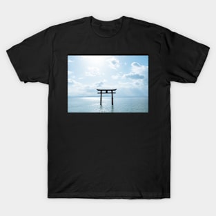 SACRED SHRINE IN THE SEA DESIGN T-Shirt